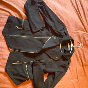 Woman’s black dressy blazer